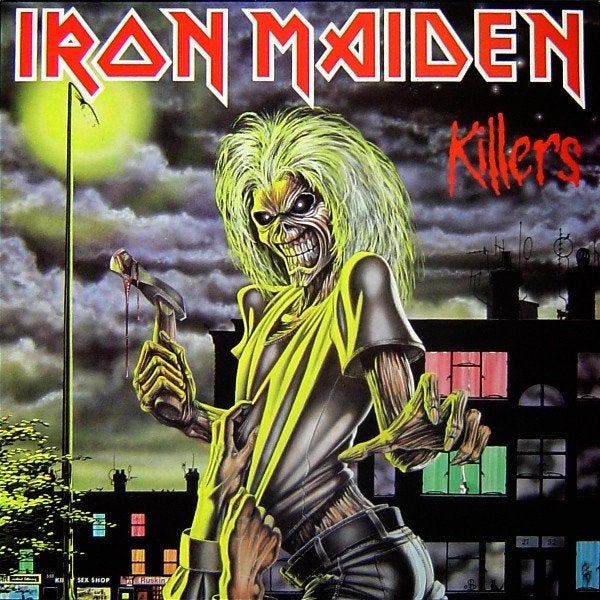 LP Iron Maiden – Killers - Origineel 1981, Inclusief binnenhoes, Ophalen of Verzenden, Zo goed als nieuw, 12 inch