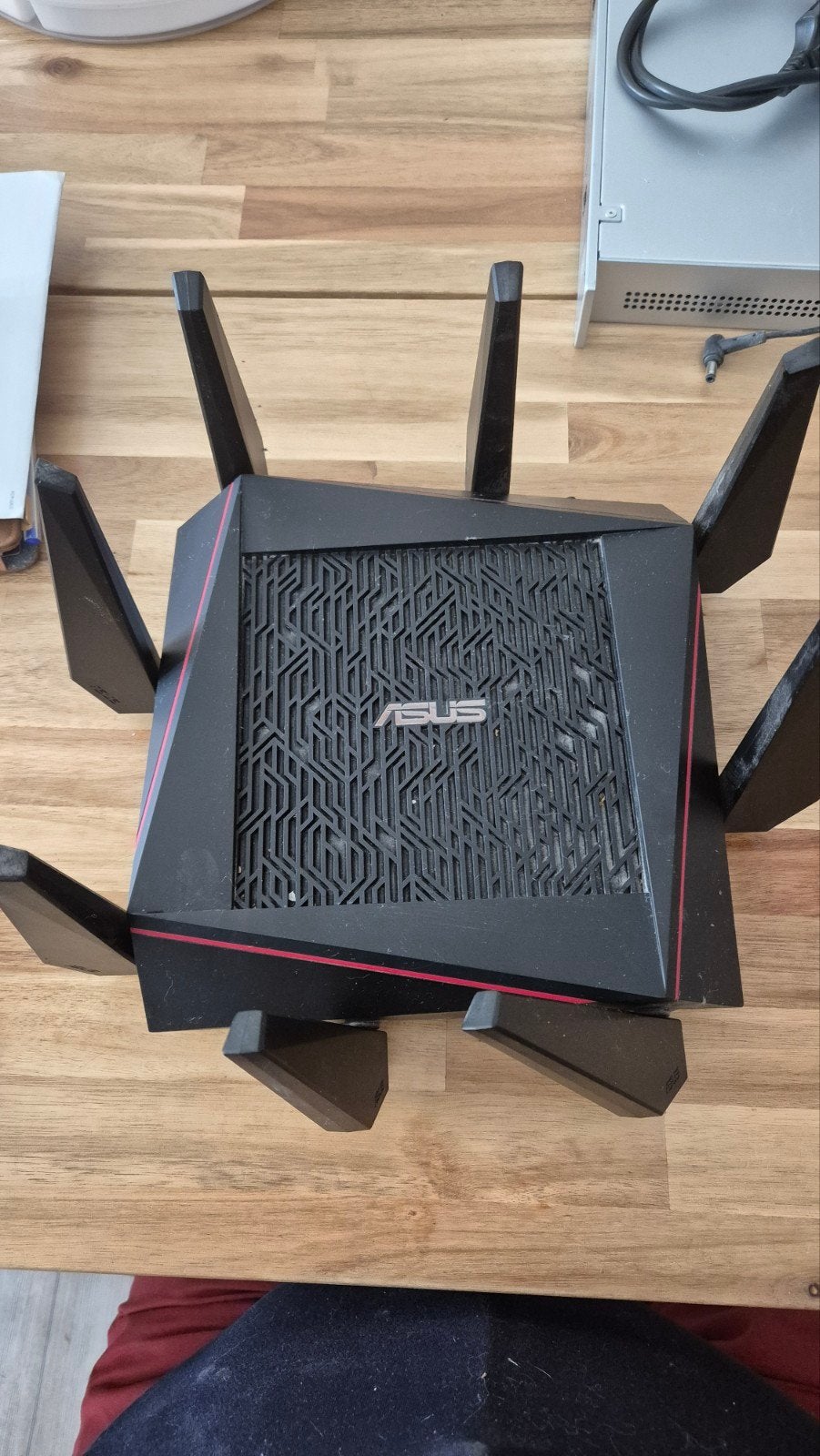 ASUS RT-AC5300 Tri-Band Gigabit Gaming Router, Computers en Software, Ophalen of Verzenden, Gebruikt, Router, Asus