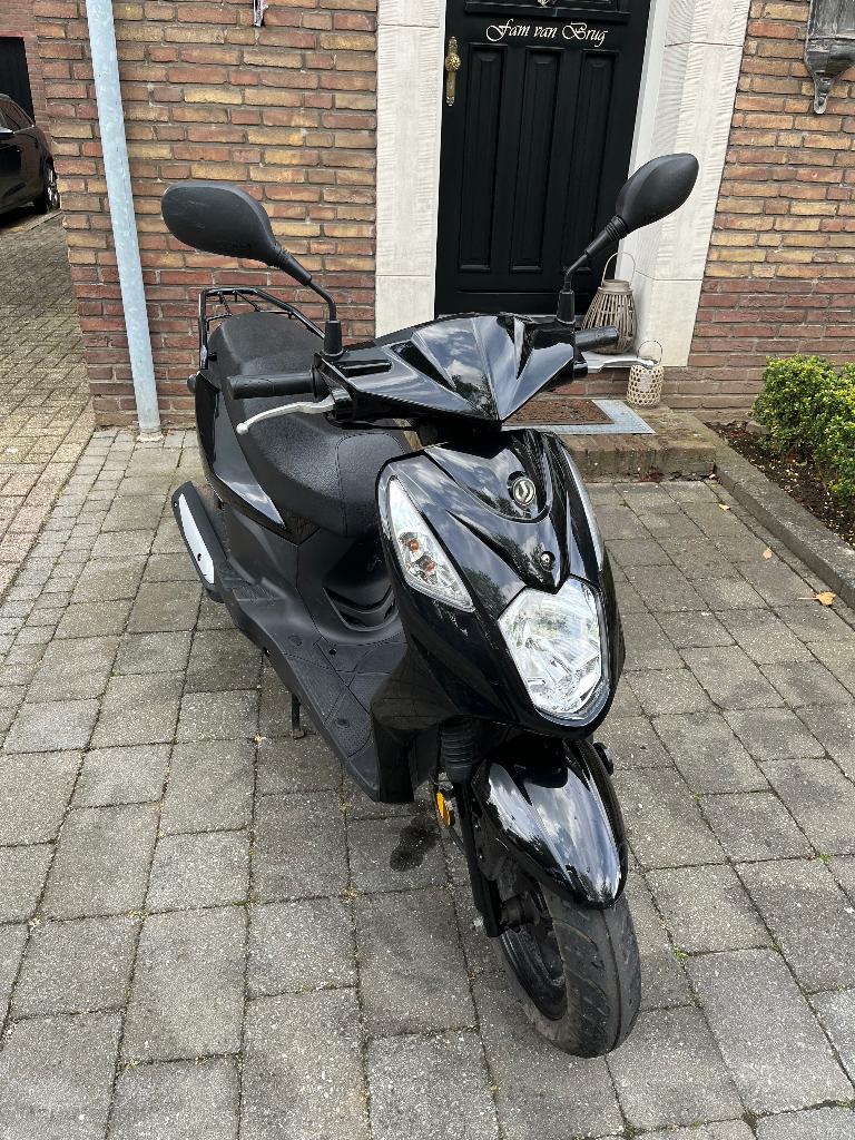 Sym orbit 2 zwart, Ophalen, Gebruikt, SYM, Benzine