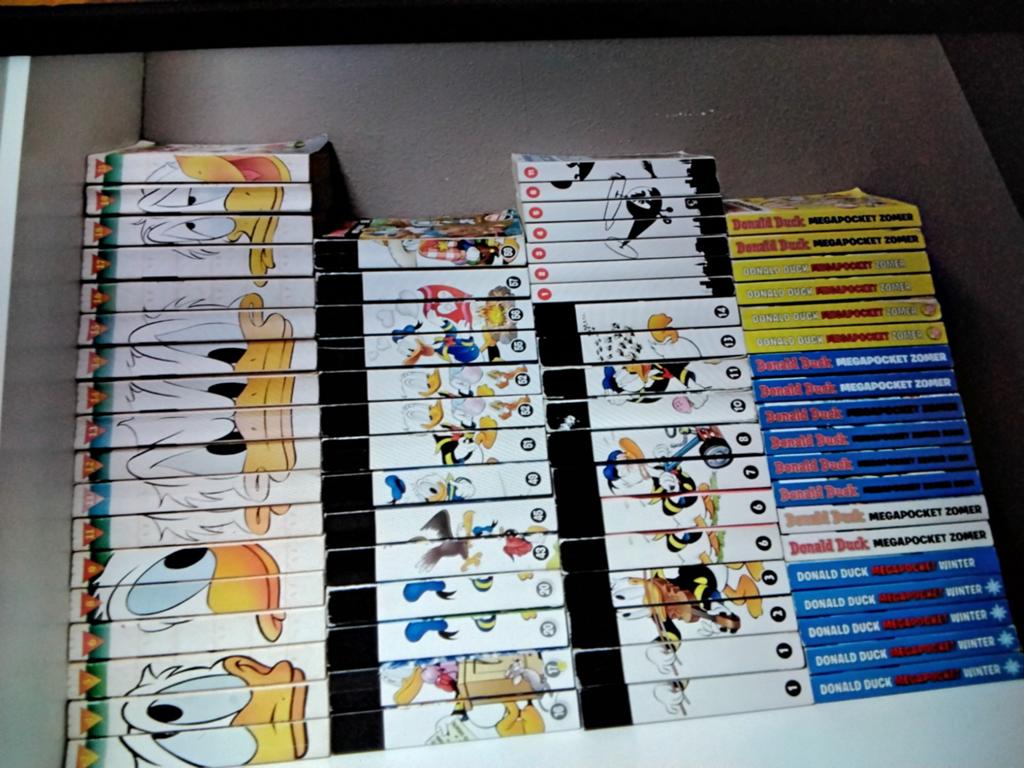 Mega veel Donald ducks dubbel pockets enzv, Boeken, Ophalen of Verzenden, Zo goed als nieuw, Stripboeken