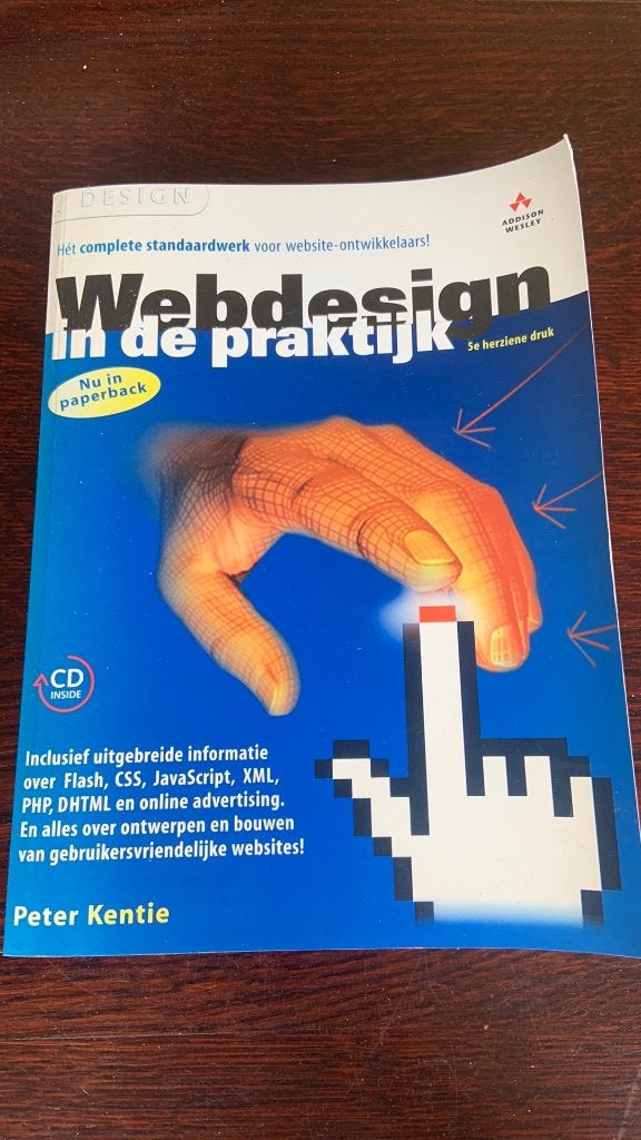 Peter Kentie - Webdesign in de praktijk, Ophalen of Verzenden, Beta, Zo goed als nieuw, HBO