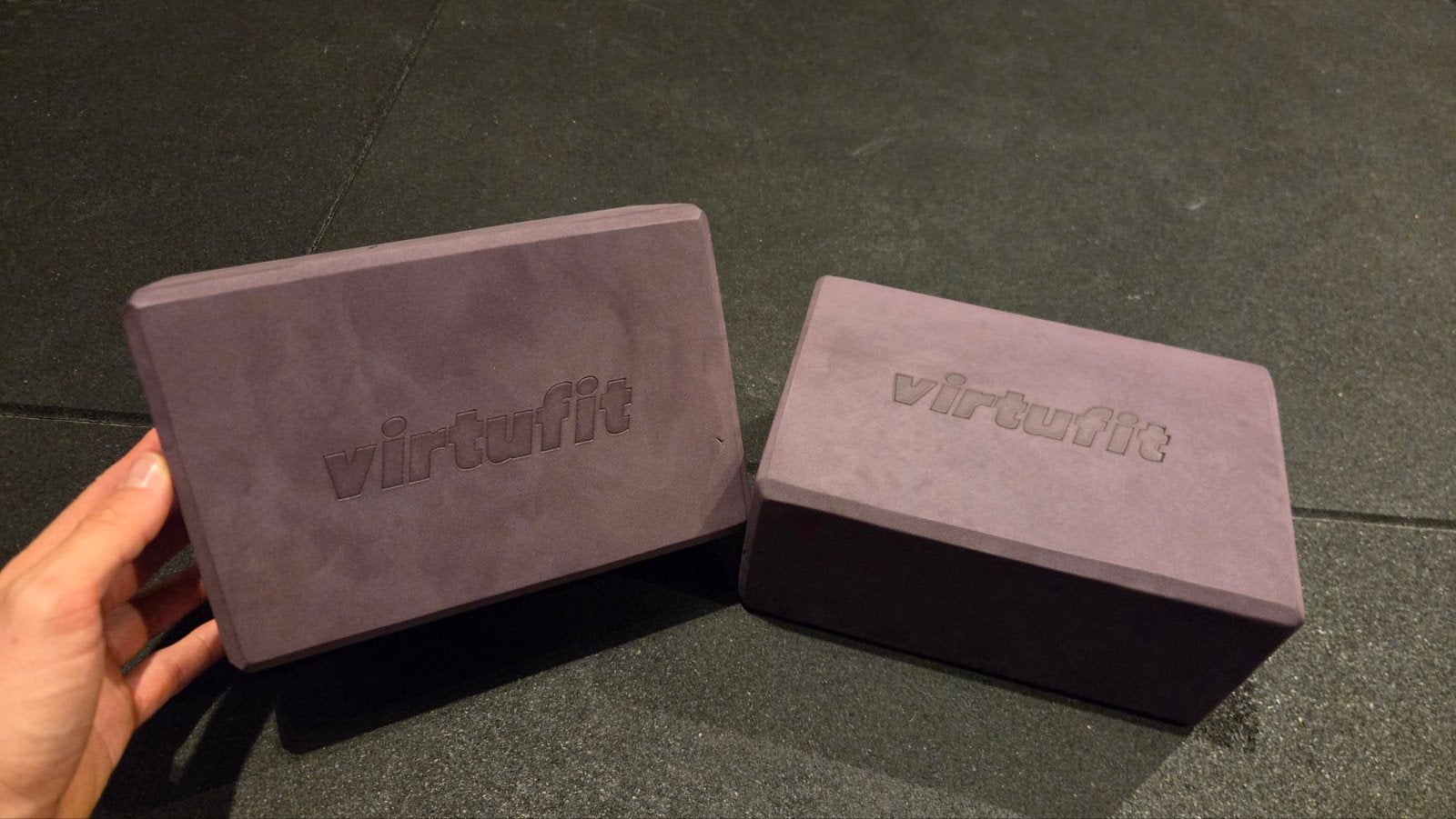 Set van 2 Virtufit yogablokken - NIEUW, Ophalen of Verzenden, Nieuw, Yoga-accessoire