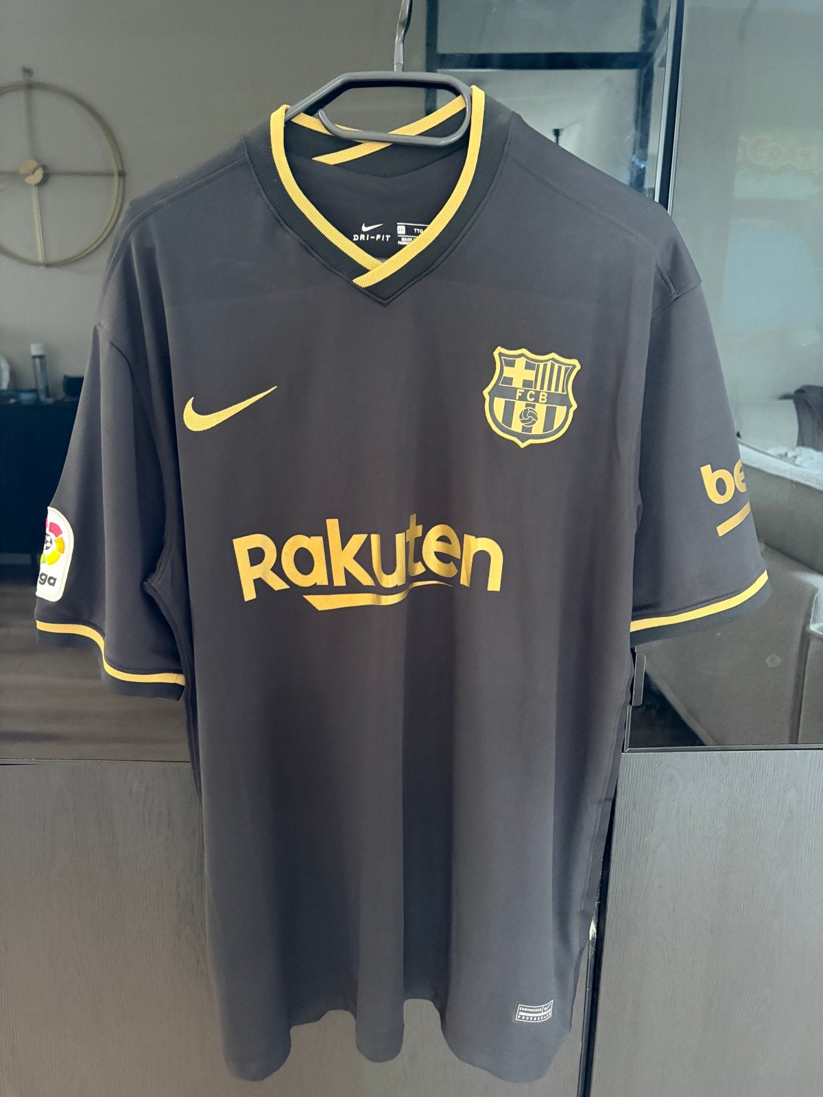 FC Barcelona uitshirt F. de Jong 21 - Maat XXL, Sport en Fitness, Voetbal, Groter dan maat XL, Ophalen of Verzenden, Zo goed als nieuw