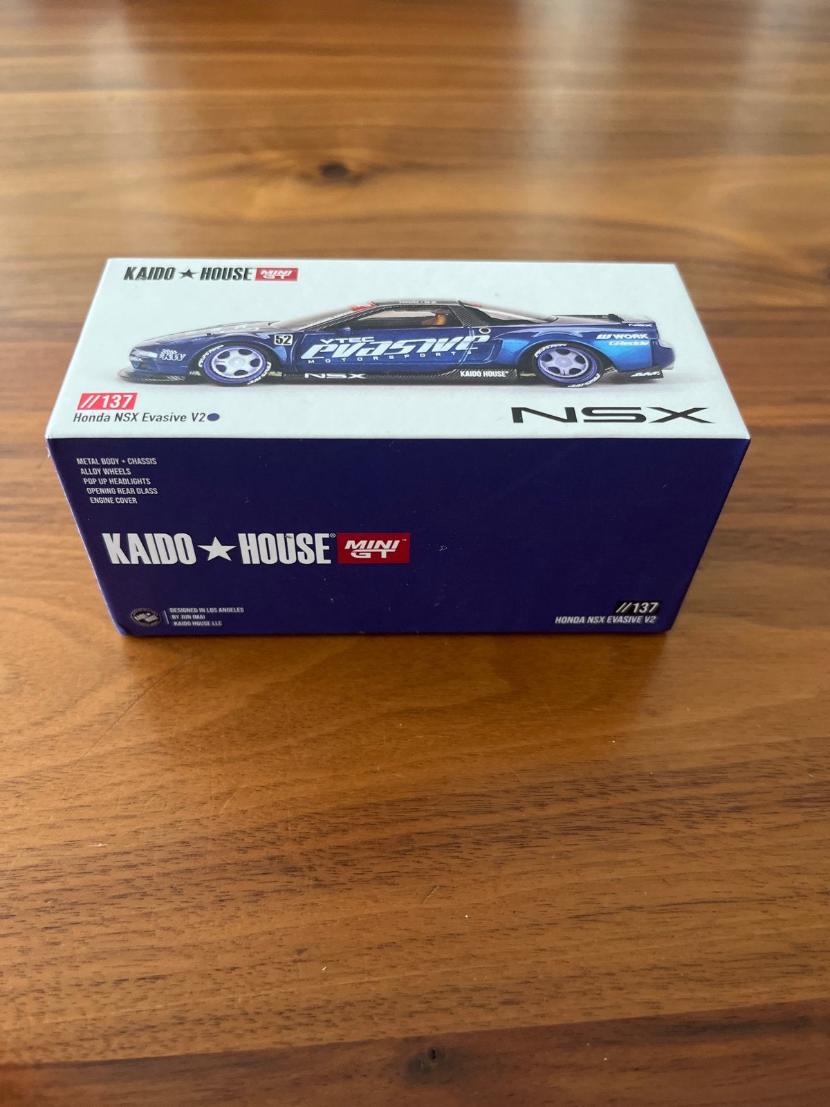 Kaido House Mini GT Honda NSX Evasive V2 Modelauto 1:64, Verzenden, Nieuw, Overige typen