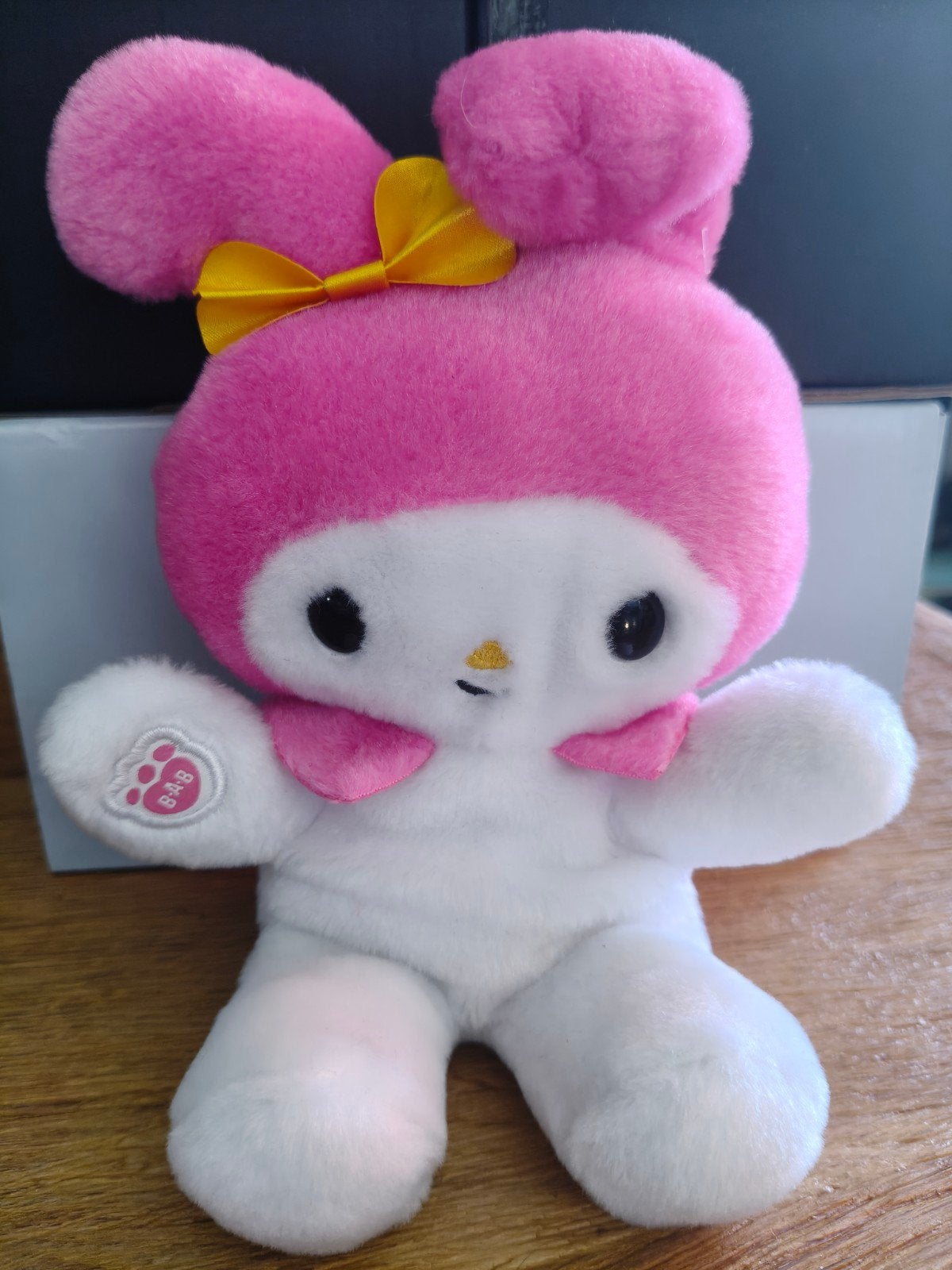 Build-A-Bear Mini Beans My Melody Knuffeltje, Overige karakters, Konijn, Ophalen of Verzenden, Klein (minder dan 20 cm)