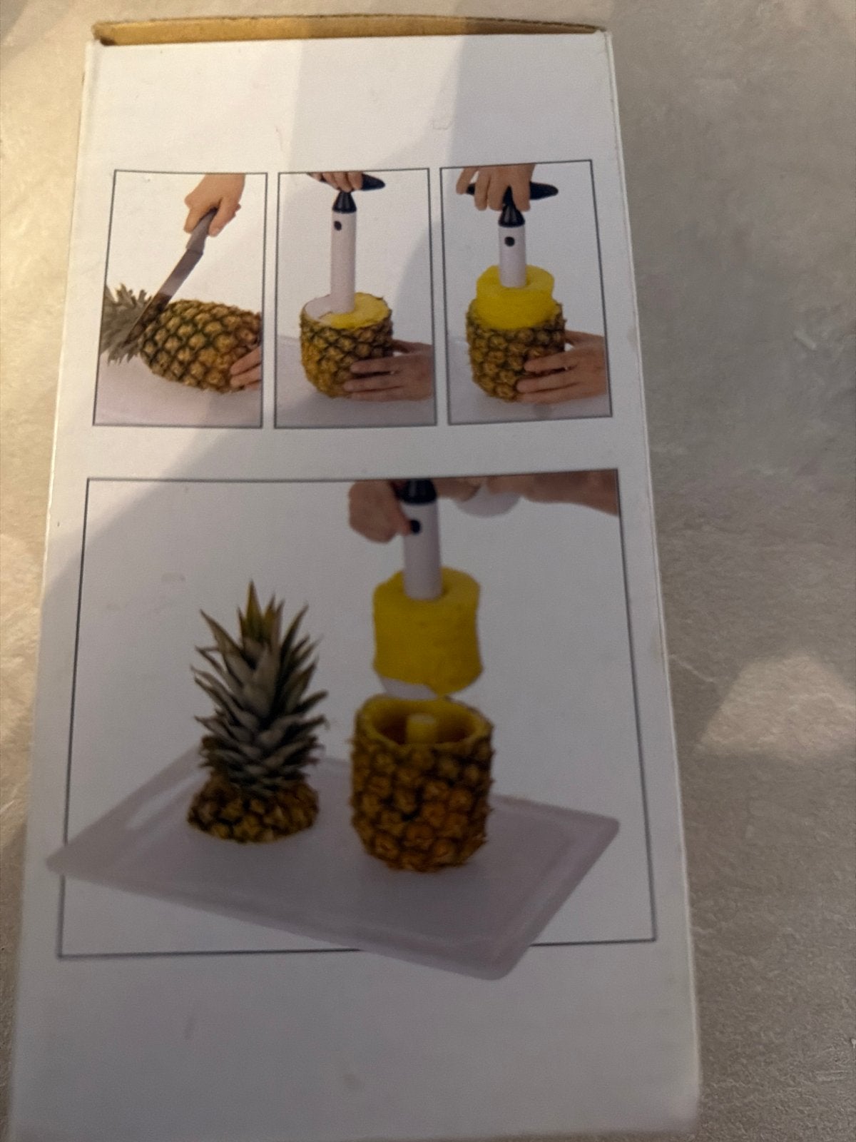 Ananas Snijder - Excellent Houseware, Overige typen, Kunststof, Nieuw, Ophalen of Verzenden