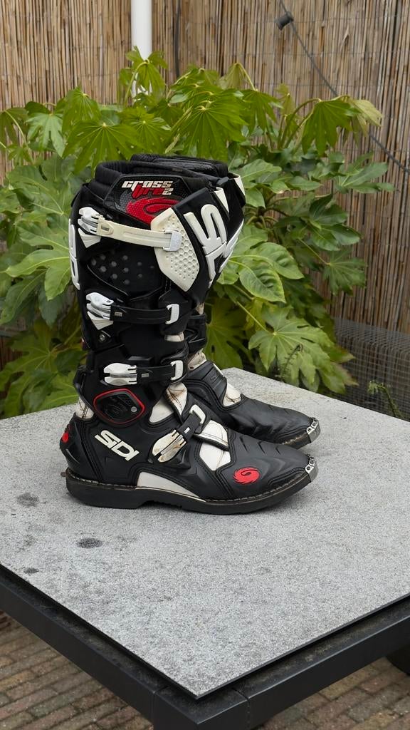 Sidi Crossfire 2 motorcross laarzen maat 44, Motoren, Kleding | Motorkleding, Ophalen of Verzenden, Tweedehands, Laarzen