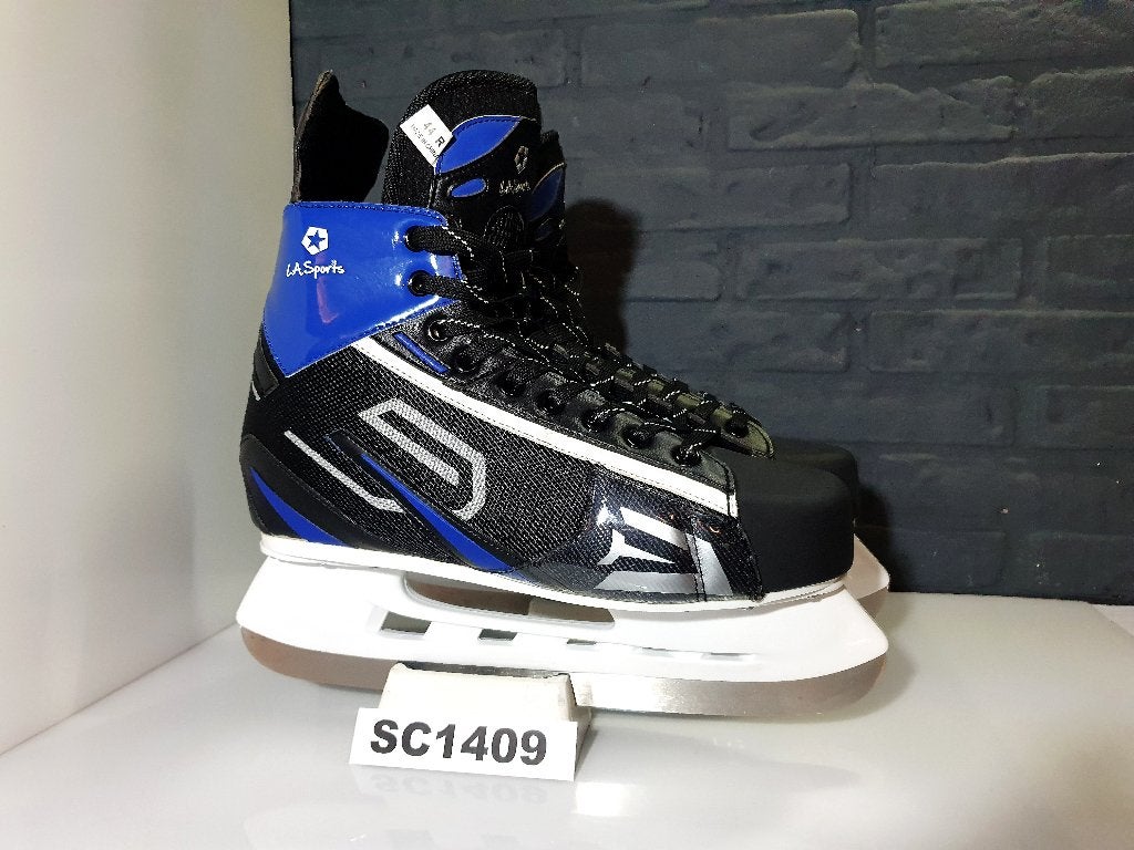 LA Sports X-Blue ijshockey hockeyschaatsen Hockey Maat 44, Overige merken, Verzenden, Nieuw, IJshockeyschaatsen