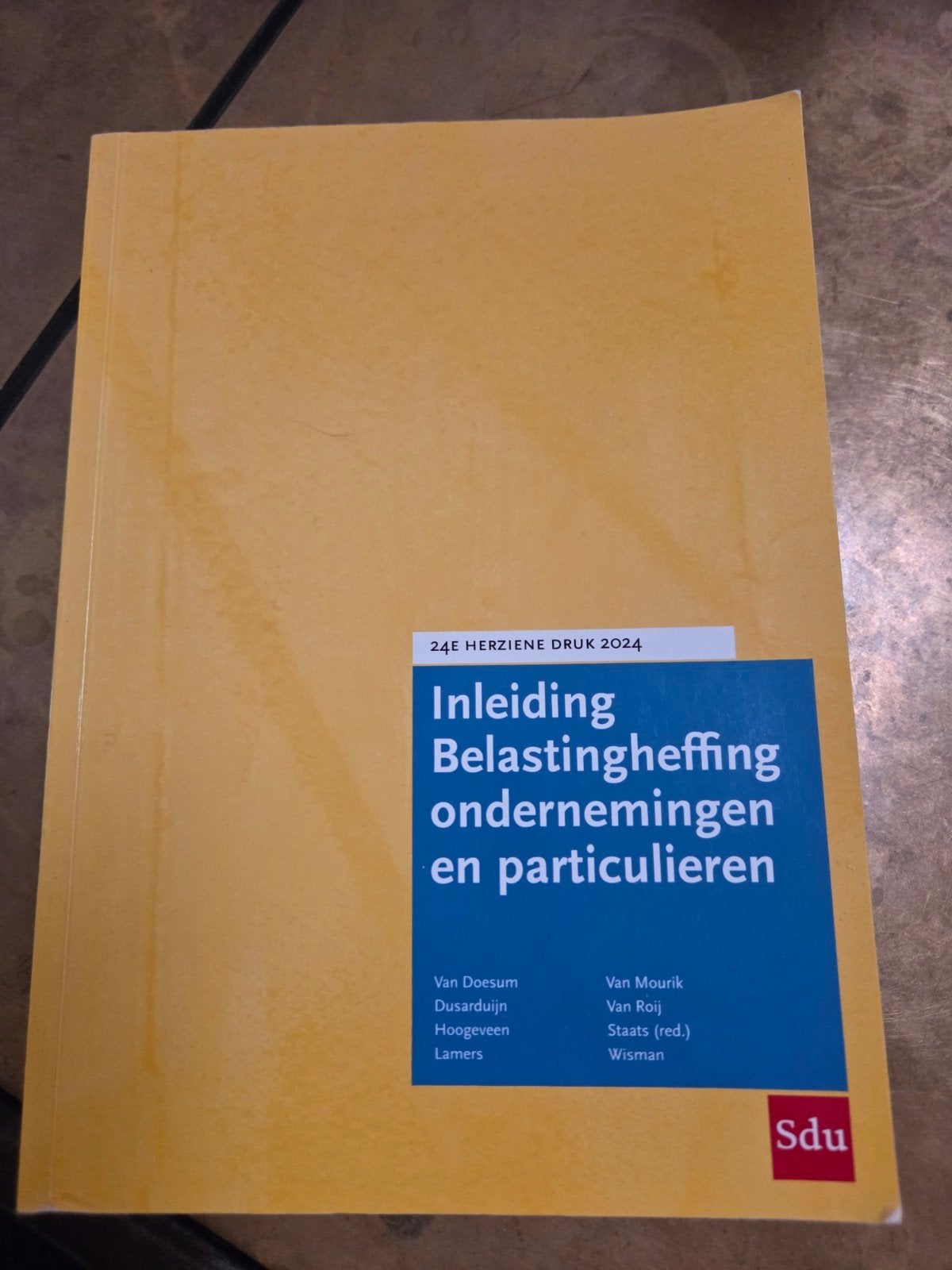 Inleiding Belastingheffing Ondernemingen en Particulieren, Zo goed als nieuw, Gamma, Van Doesum, Duindam, Hoogeveen, Lamers e.a.