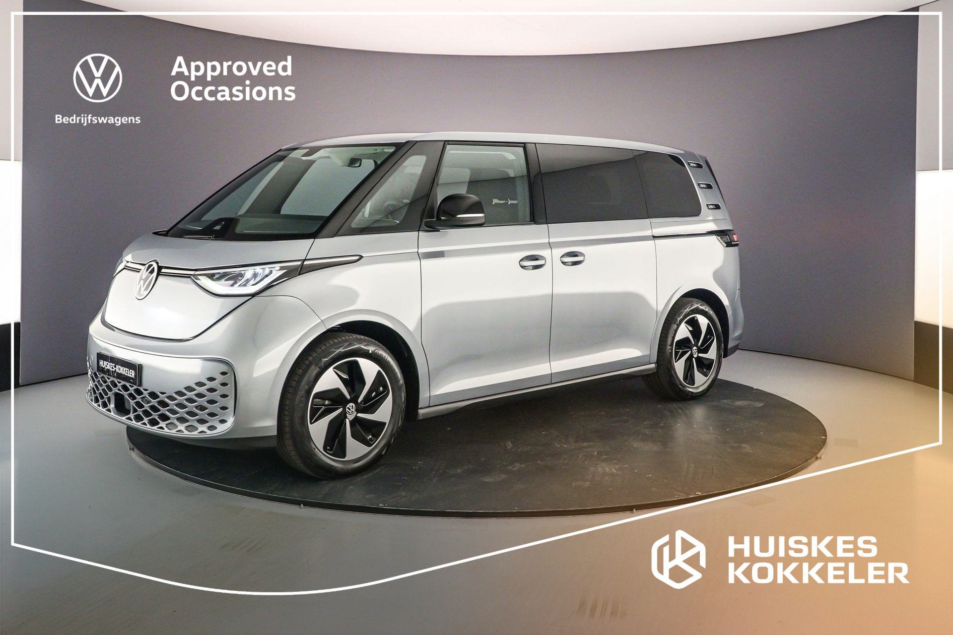 Volkswagen ID. Buzz Pro Advantage 77 kWh | Cruise control |, Auto's, Automaat, 131 €/maand, Gebruikt, Zwart