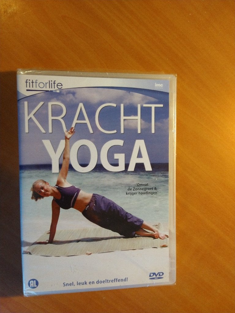 Dvd Kracht Yoga. Nieuw in de verpakking., Cursus of Instructie, Nederlands, Nieuw in verpakking, Ophalen of Verzenden