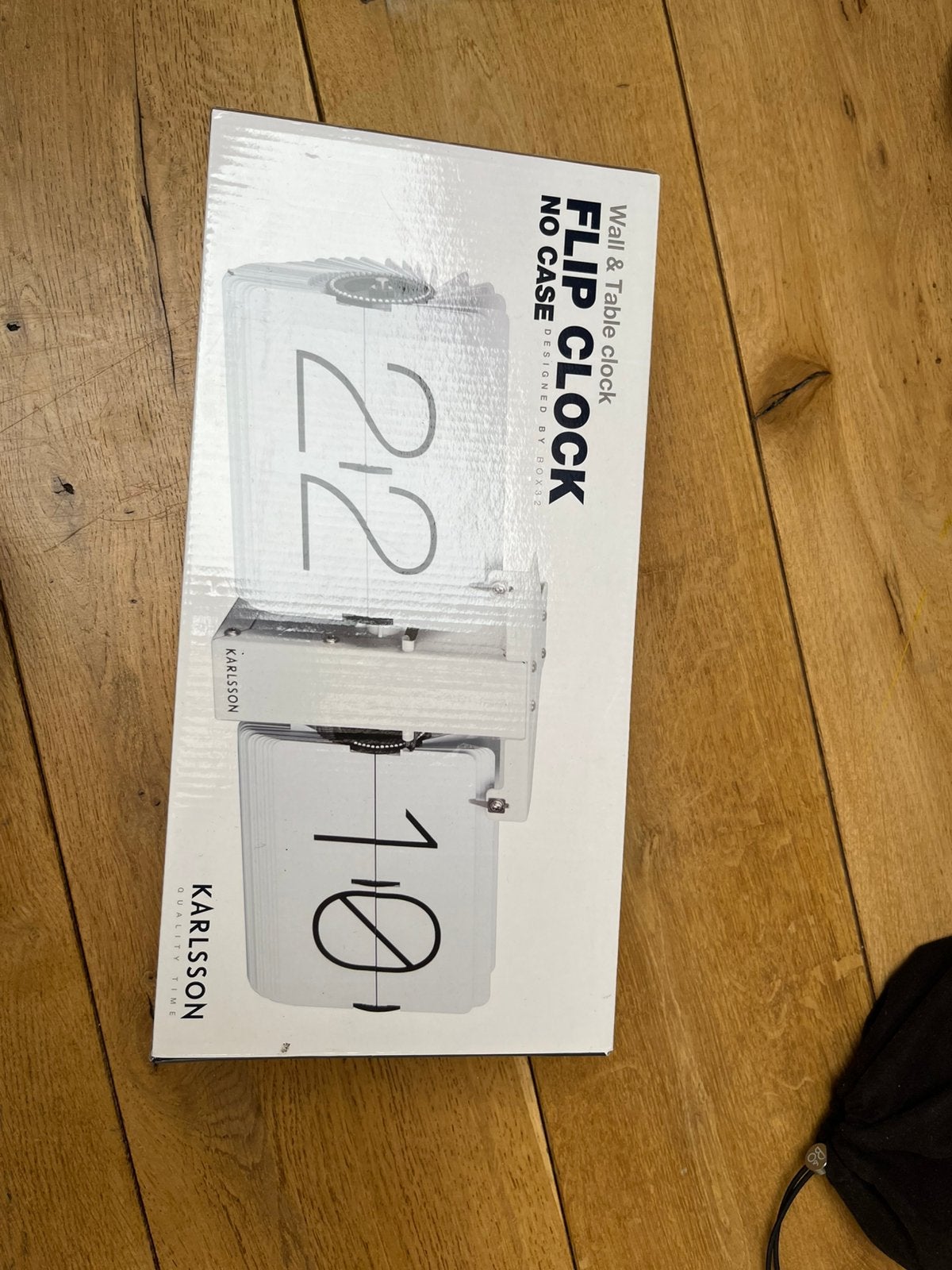 Karlsson Flip Clock, Verzenden, Zo goed als nieuw, Wandklok