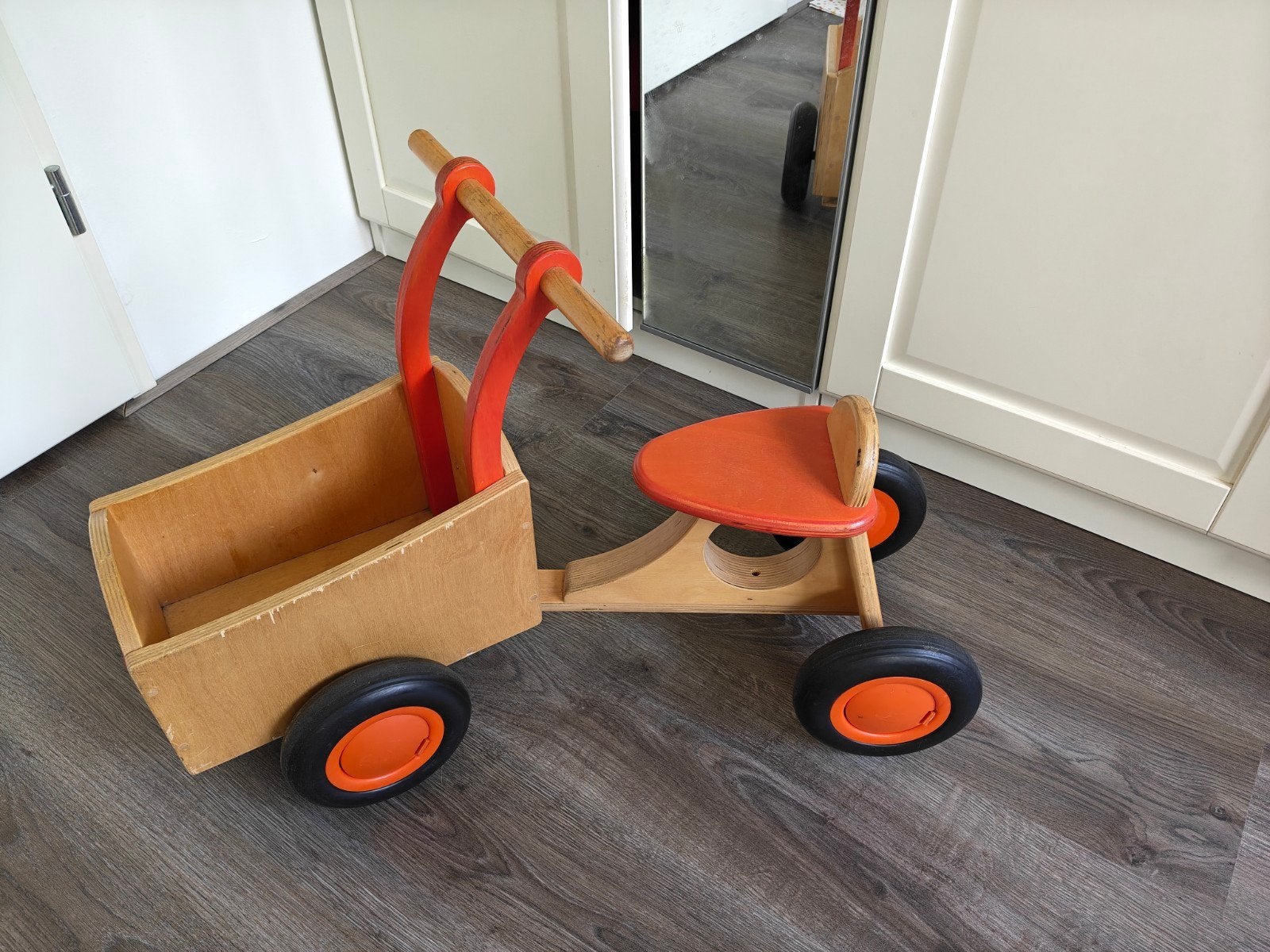 Loopbakfiets merk Van Dijk Toys, Ophalen, Zo goed als nieuw, Loopfiets
