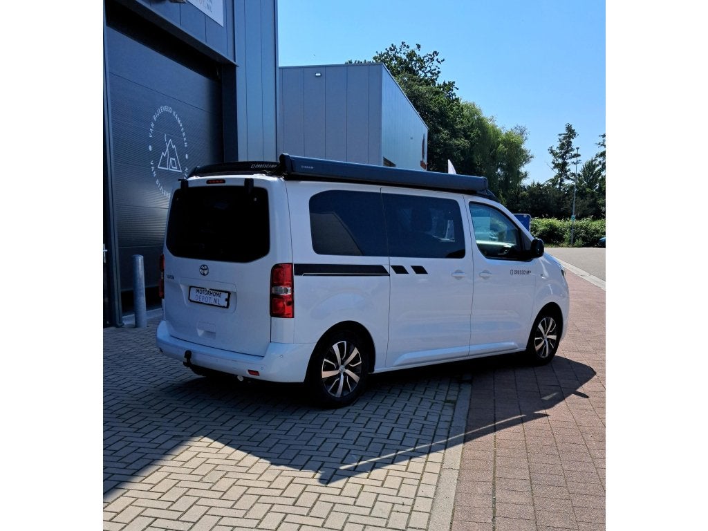 Dethleffs Crosscamp Flex Toyota van 1ste eigenaar, Bedrijf, Diesel, 4 tot 5 meter, Achteruitrijcamera