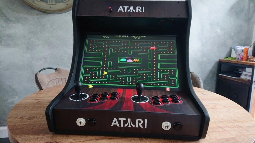 Atari bartop arcade game kast, Verzamelen, Automaten | Overige, Ophalen, Nieuw