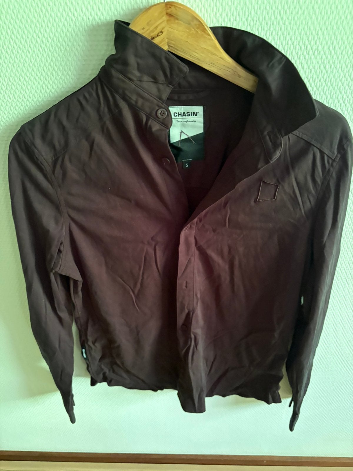 Chasin zwarte overhemd, Kleding | Heren, Ophalen of Verzenden, Zo goed als nieuw, Zwart