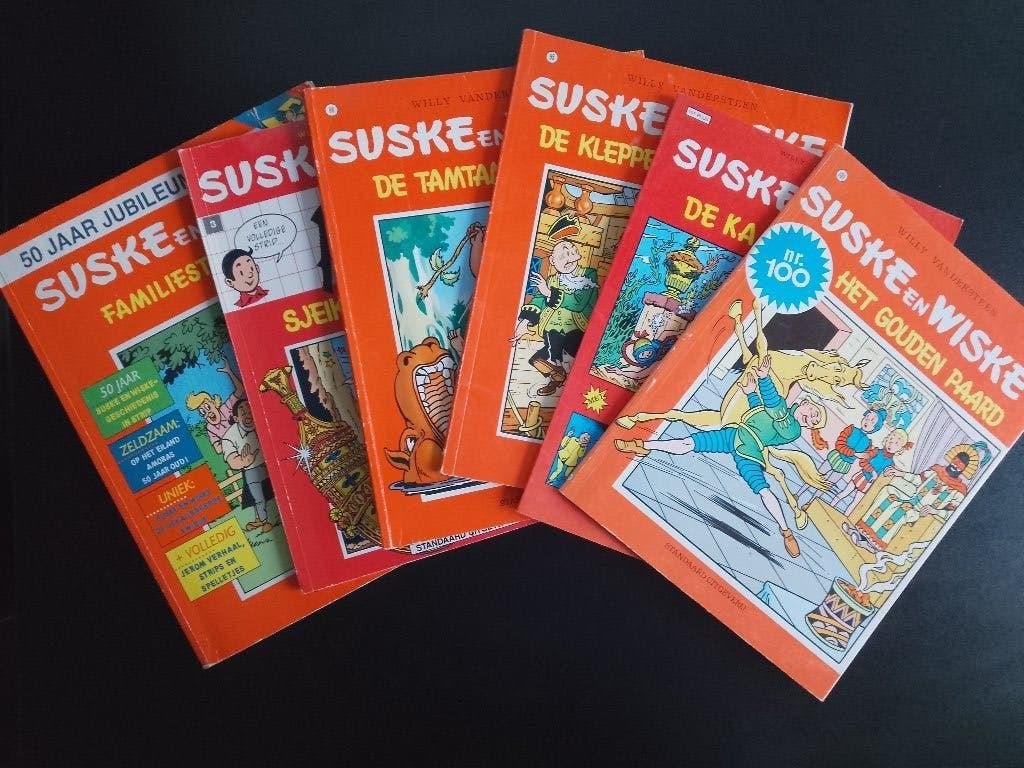 Suske & Wiske Collectie met Bundelkorting - 50 Albums, Boeken, Gelezen, Willy van der Steen., Ophalen of Verzenden, Meerdere stripboeken