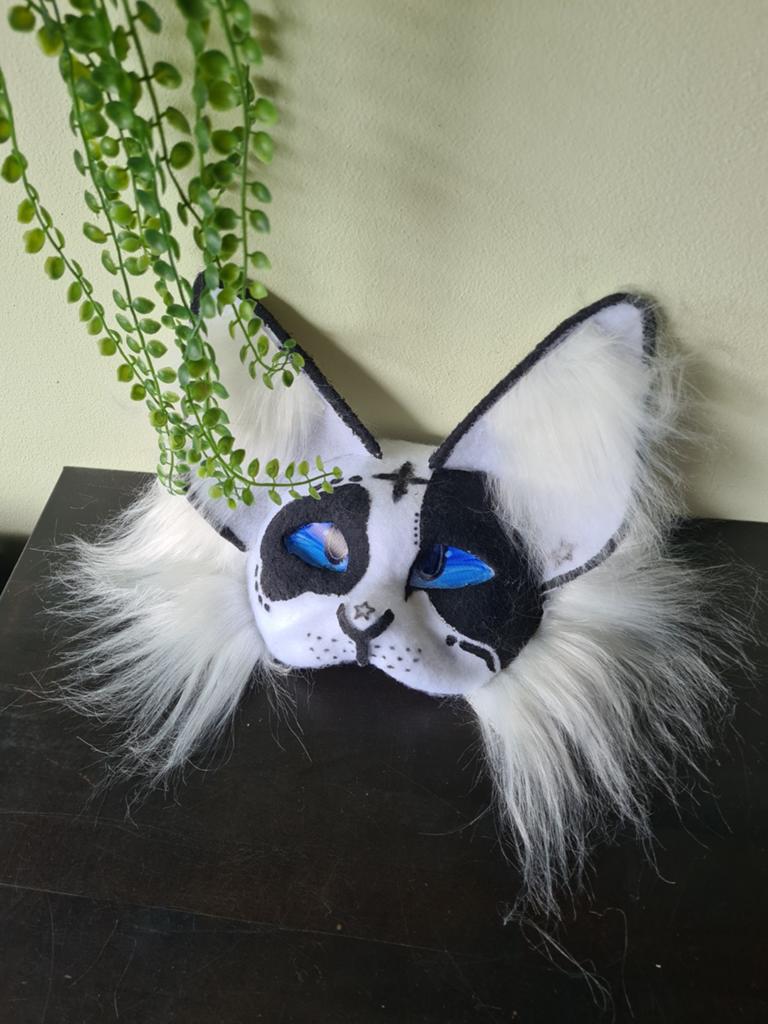 Therian masker kat, Ophalen of Verzenden, Nieuw