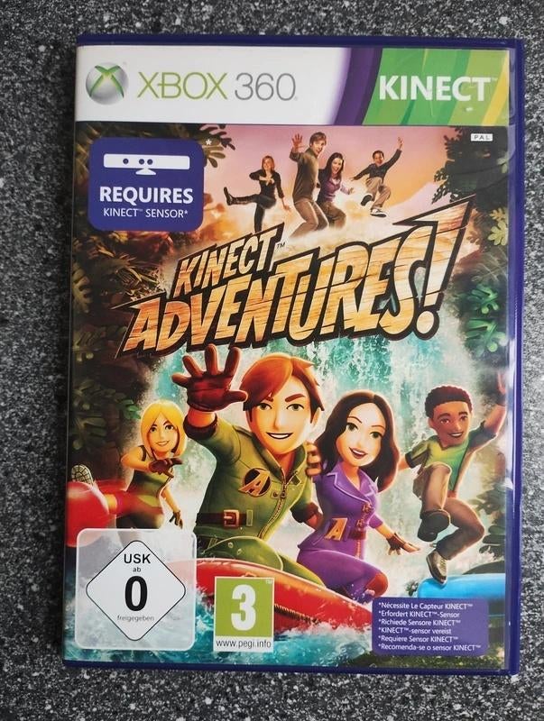 Kinect Adventures, Spelcomputers en Games, Games | Xbox 360, Avontuur en Actie, Verzenden, 1 speler, Zo goed als nieuw