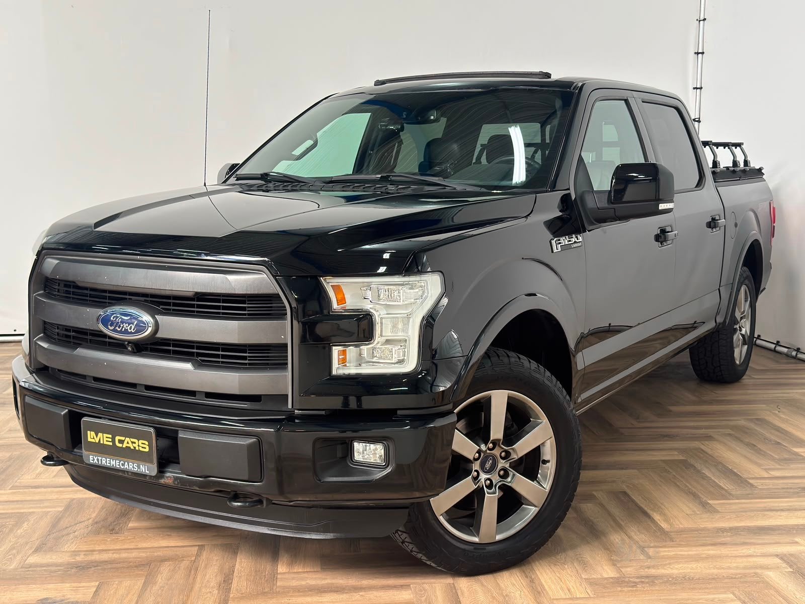 Ford USA F150 5.0 V8 SuperCrew|PANO|VOL|INRUIL MOGELIJK|, Auto's, Automaat, Gebruikt, F-150, Zwart