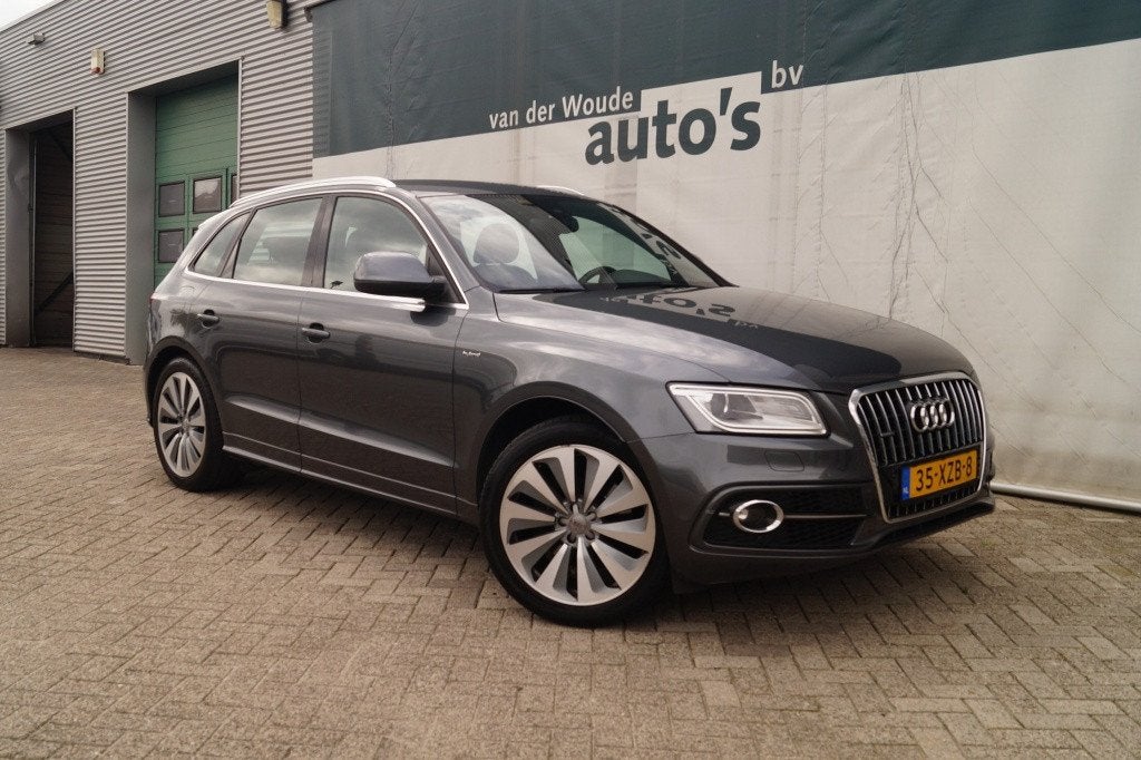 Audi Q5 2.0 TFSI 210pk Hybrid Quattro S Edition -LEER-NAVI-, Auto's, Audi, Euro 5, 120 €/maand, Bedrijf, Vierwielaandrijving