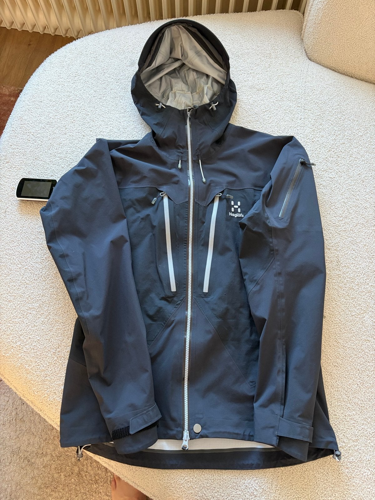 Haglofs Spitz Jacket Medium Goretex Pro - Zo goed als nieuw, Ophalen of Verzenden, Zo goed als nieuw, Maat 48/50 (M), Jack