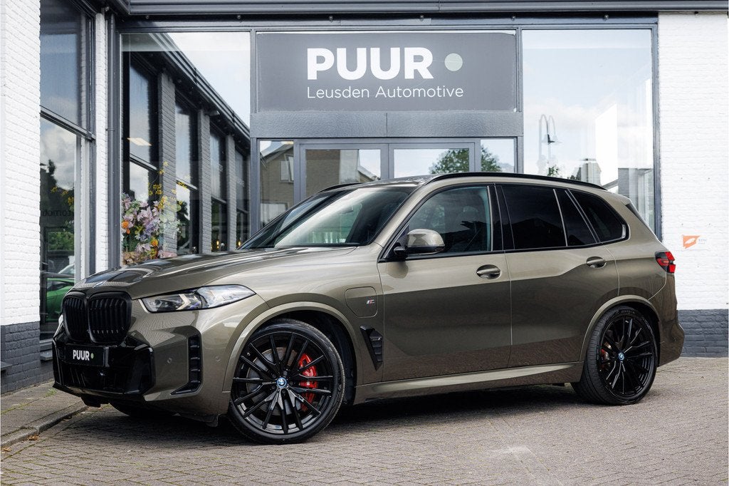 BMW X5 xDrive50e M-Individual Pano - Harman Kardon - Trekhaa, Automaat, Gebruikt, Overige brandstoffen, Leder