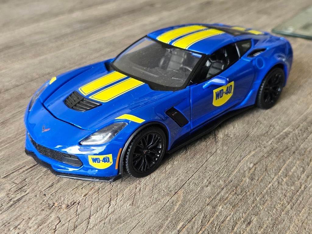 Maisto Corvette Z06 C7 WD-40, Ophalen of Verzenden, Gebruikt, Auto, Maisto