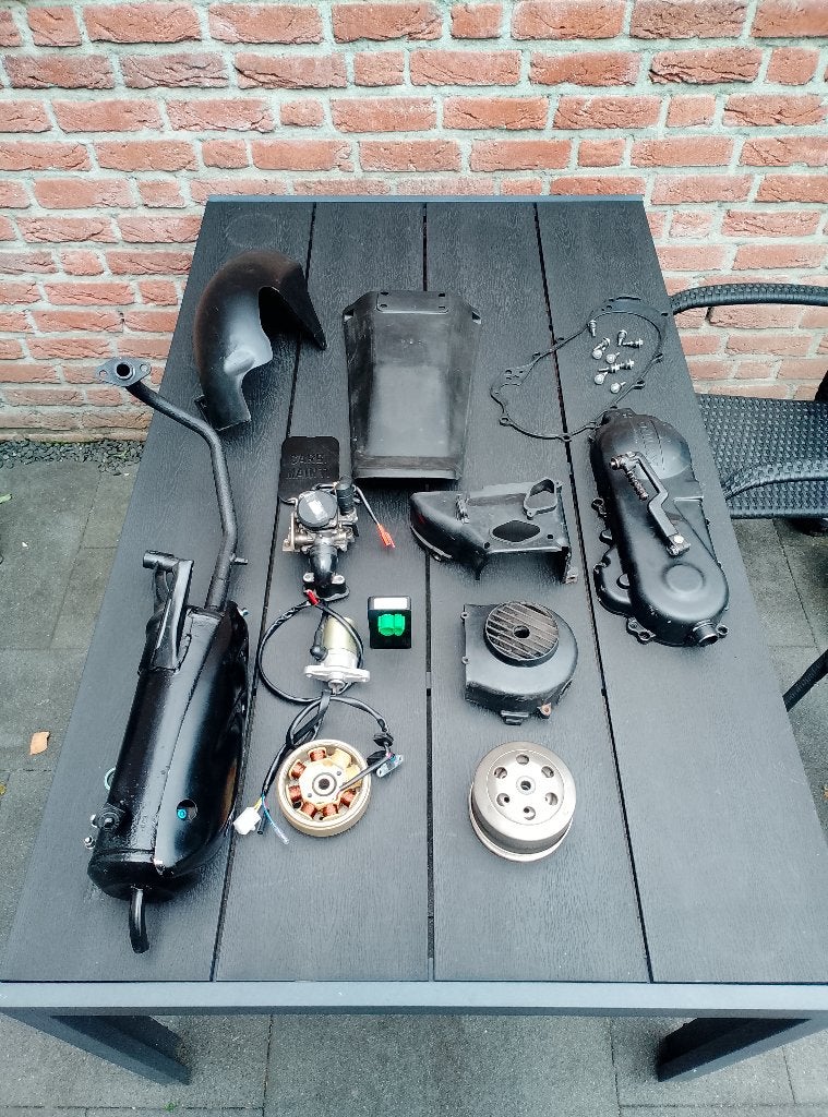 Kymco GY6 12"onderdelen, Gebruikt, Maximaal 45 km/u, Ophalen of Verzenden, 50 cc