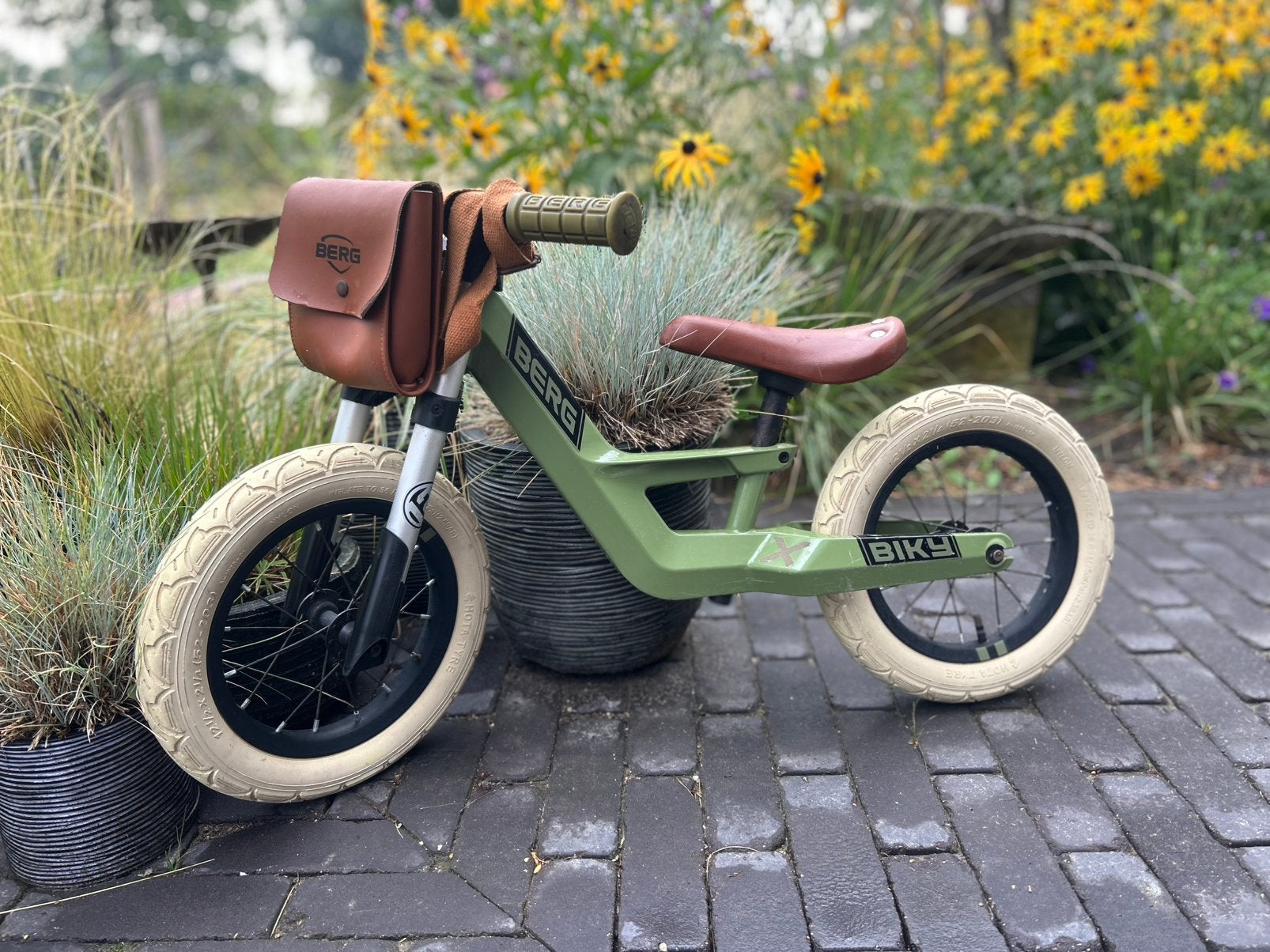 BERG Biky X Retro Loopfiets – Zeer nette staat – Compleet, Ophalen, Zo goed als nieuw, Loopfiets