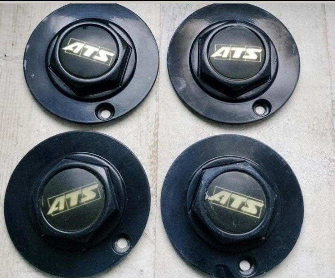 4 metalen naafdeksels ATS velgen, Auto diversen, Ophalen of Verzenden, Zo goed als nieuw