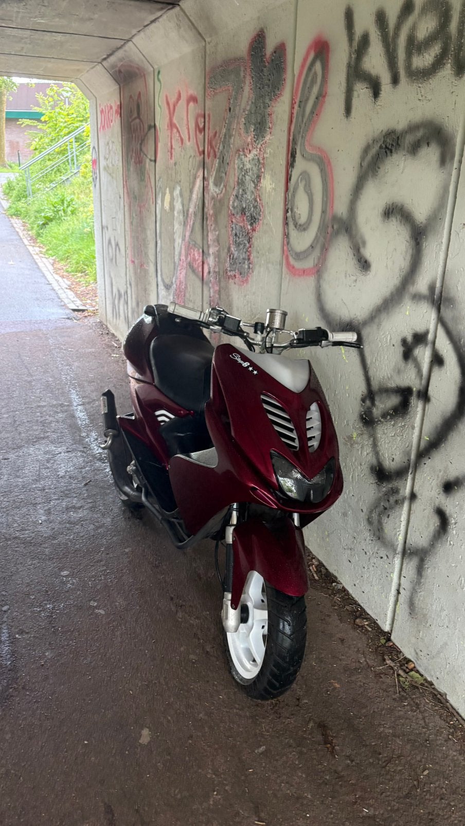 Aerox 50cc 2T, Fietsen en Brommers, Scooters | Yamaha, Ophalen, Zo goed als nieuw, Tweetakt, Aerox
