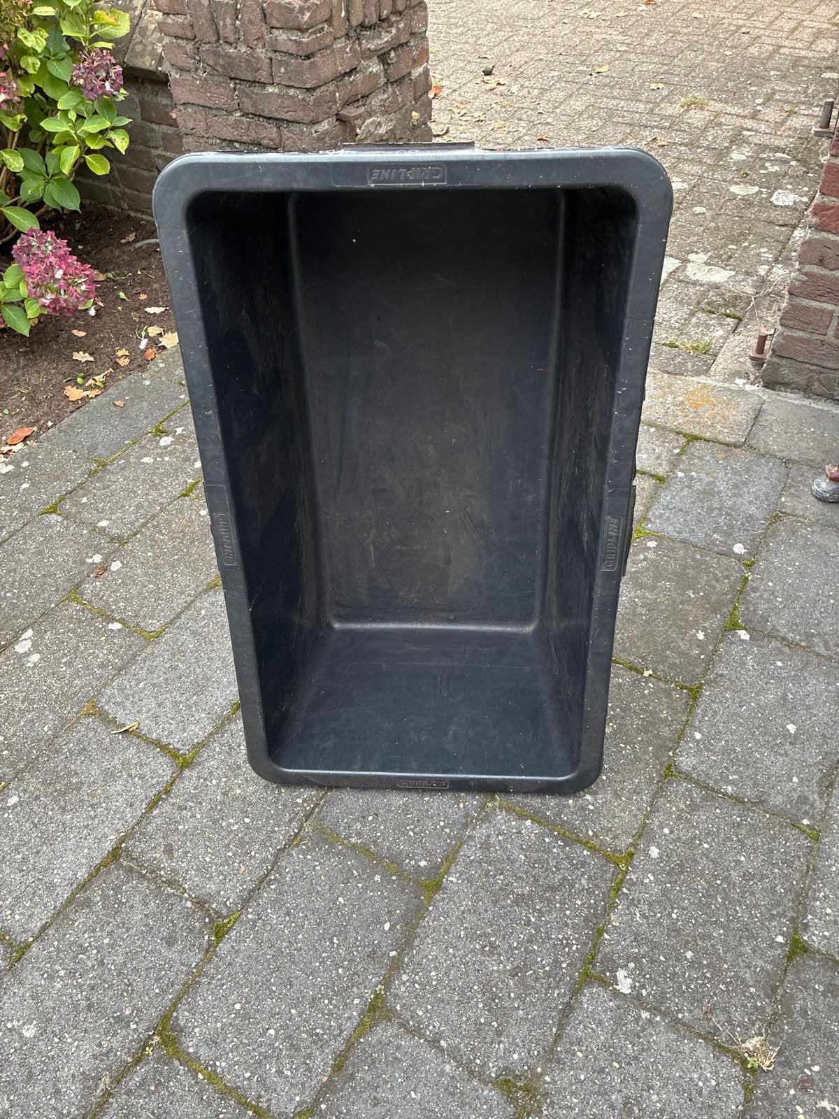 Zwarte kunststof bak - Gripline, Ophalen, Zo goed als nieuw