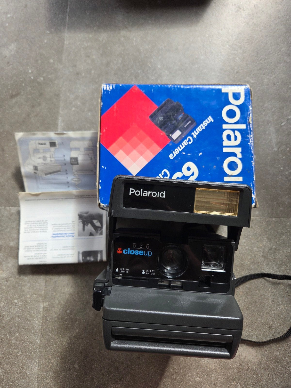 Polaroid 636 Instant Camera - Vintage Direct Klaar Camera, Audio, Tv en Foto, Ophalen of Verzenden, Gebruikt, Polaroid, Polaroid
