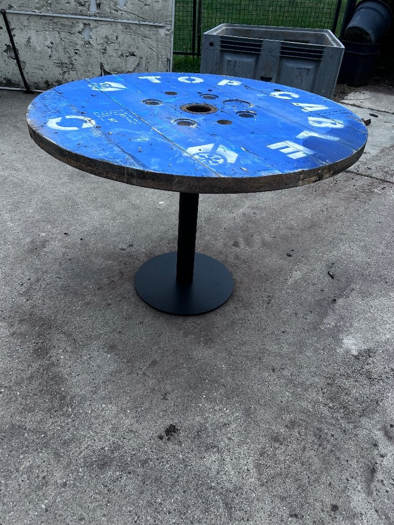 Bar Statafels tafel hout rond, Ophalen, Nieuw, Rond, Hout