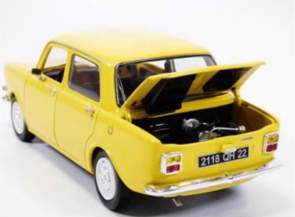 Simca 1000 LS 1974 Maya Geel schaal 1/18 NOREV ref. 185714, Verzenden, Nieuw, Auto, Norev