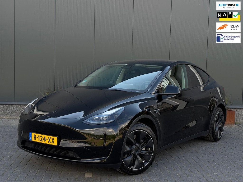 Tesla Model Y RWD 58 kWh SOH 92% ORG NL | PANO | LEDER | NAV, Auto's, Tesla, Automaat, 238 pk, Achterwielaandrijving, Gebruikt