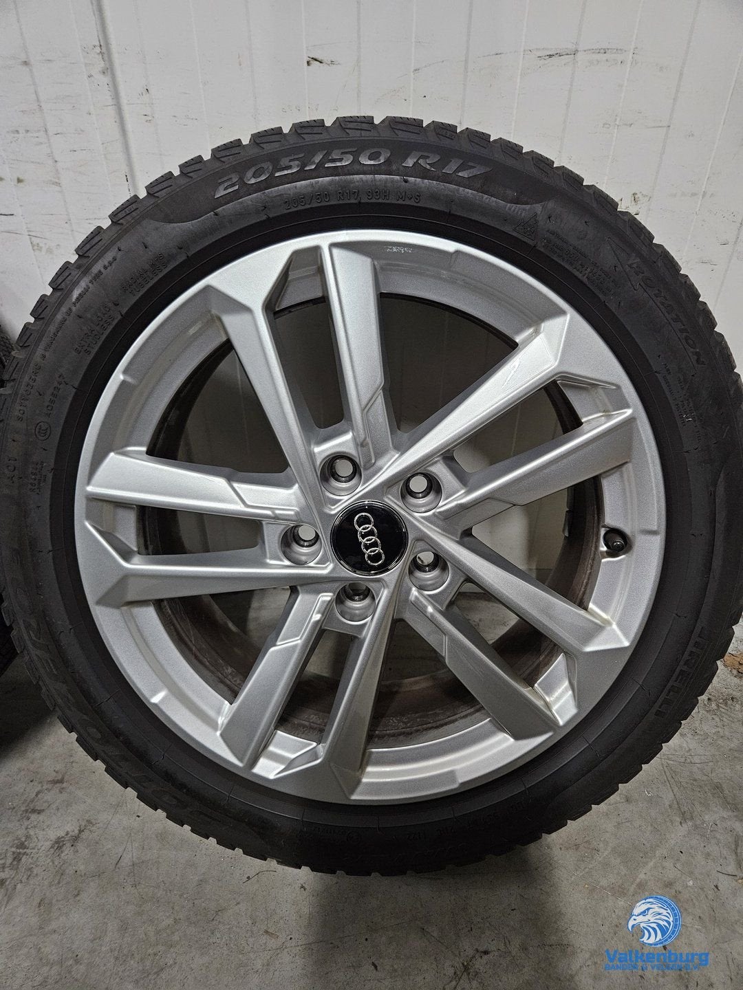 7-8mm! Originele Audi A3 8Y 17 inch velgen 5x112 winterbande, Gebruikt, -, -, Banden en Velgen