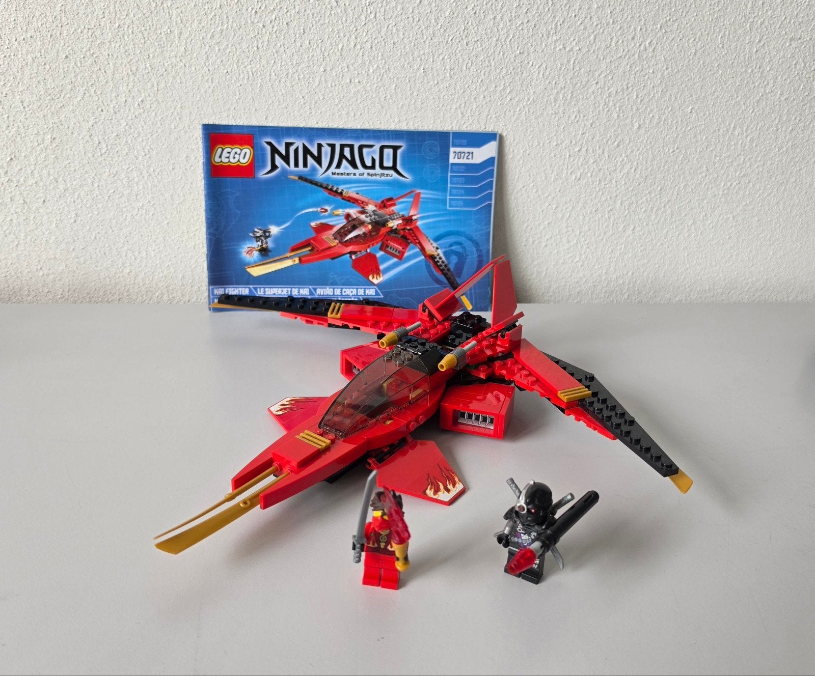Lego Ninjago 70721 | Kai Fighter met minifiguren
