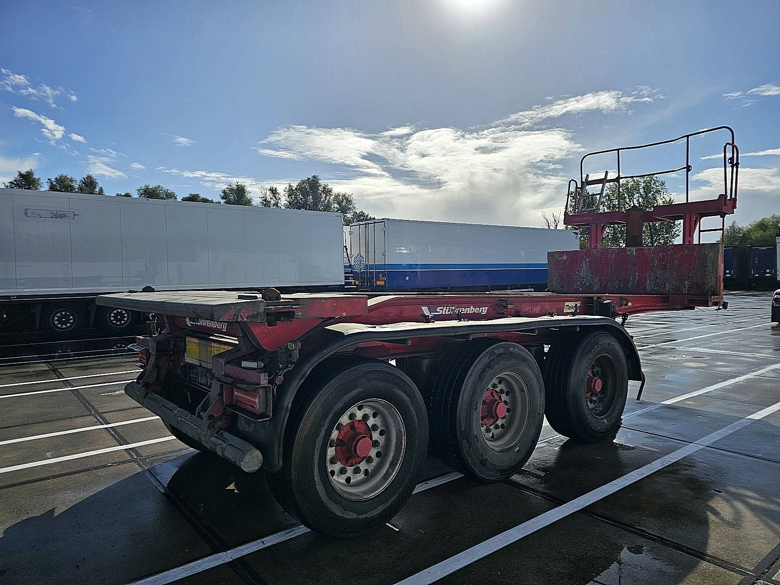 MEILLER MSA 27 CK20 3 AXLE BPW 20FT TIPPER, Auto's, Overige kleuren, Bedrijf, Aanhangers en Opleggers, Te koop