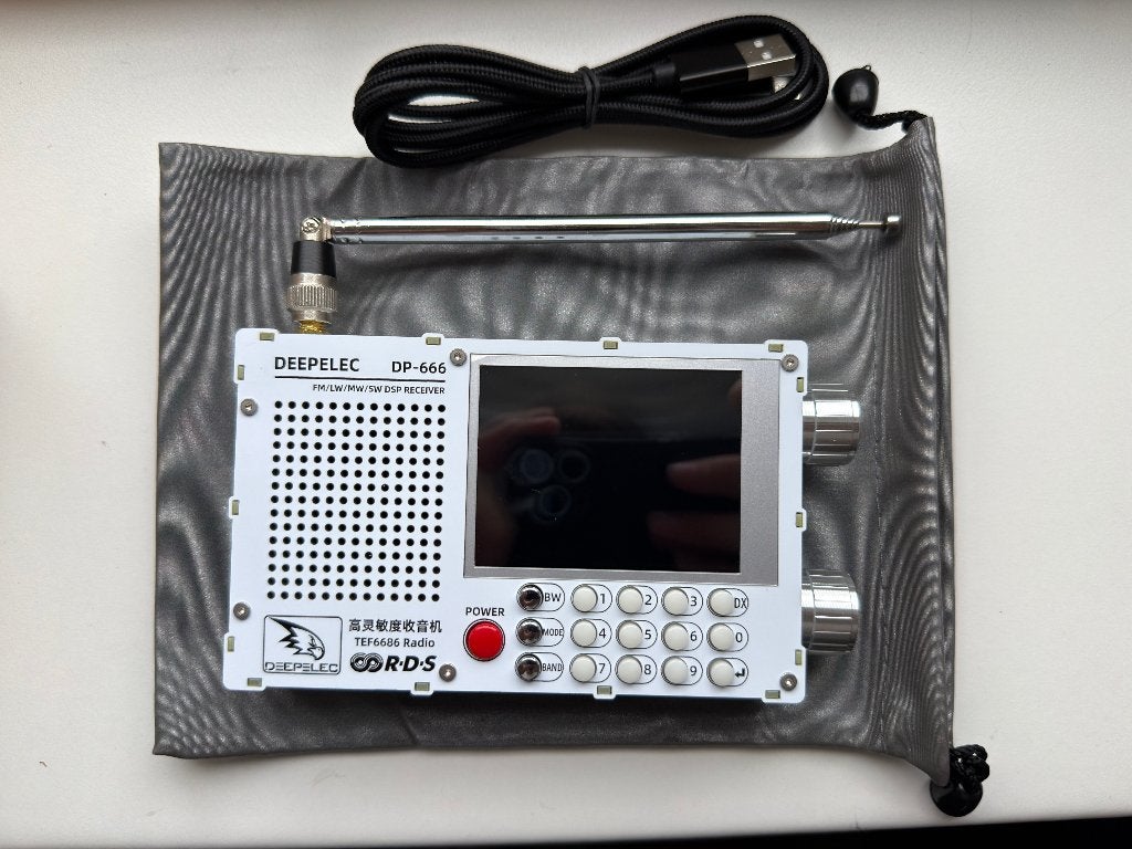 TEF6686 DP-666 wereldontvanger tef tuner FM AM kortegolf, Telecommunicatie, Info@dfdigital.nl, Nieuw, Ontvanger, Ophalen of Verzenden