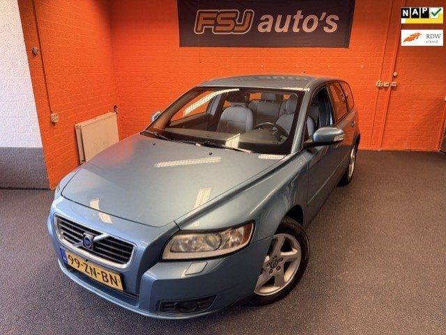 Volvo V50 1.8 / EDITION I / VELE OPTIES / COMPLEET ONDERHOUD, Auto's, Volvo, Voorwielaandrijving, 125 pk, Gebruikt, Beige