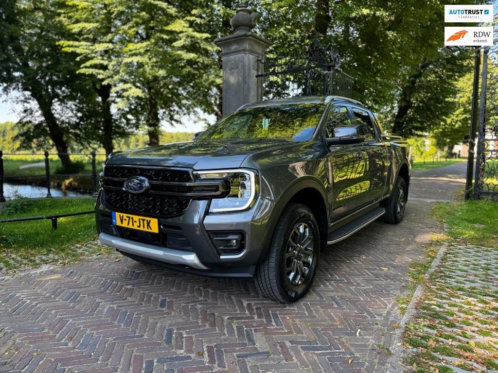 Ford Ranger 2.0 Verlengde Double Cab 5 Persoons EcoBlue Wild, Auto's, Ford, Automaat, Euro 6, 4 cilinders, Diesel
