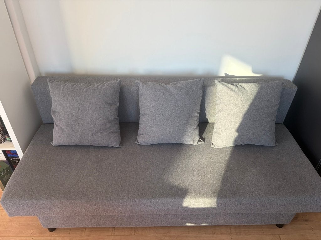 Ikea Asarum sofabed, Huis en Inrichting, Slaapkamer | Slaapbanken, Ophalen, Tweepersoons, 190 cm of minder, Zo goed als nieuw