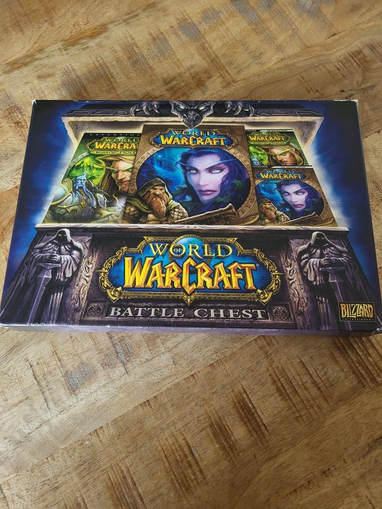 World of Warcraft Battlechest, Spelcomputers en Games, Games | Pc, 1 speler, Ophalen of Verzenden, Zo goed als nieuw, Role Playing Game (Rpg)