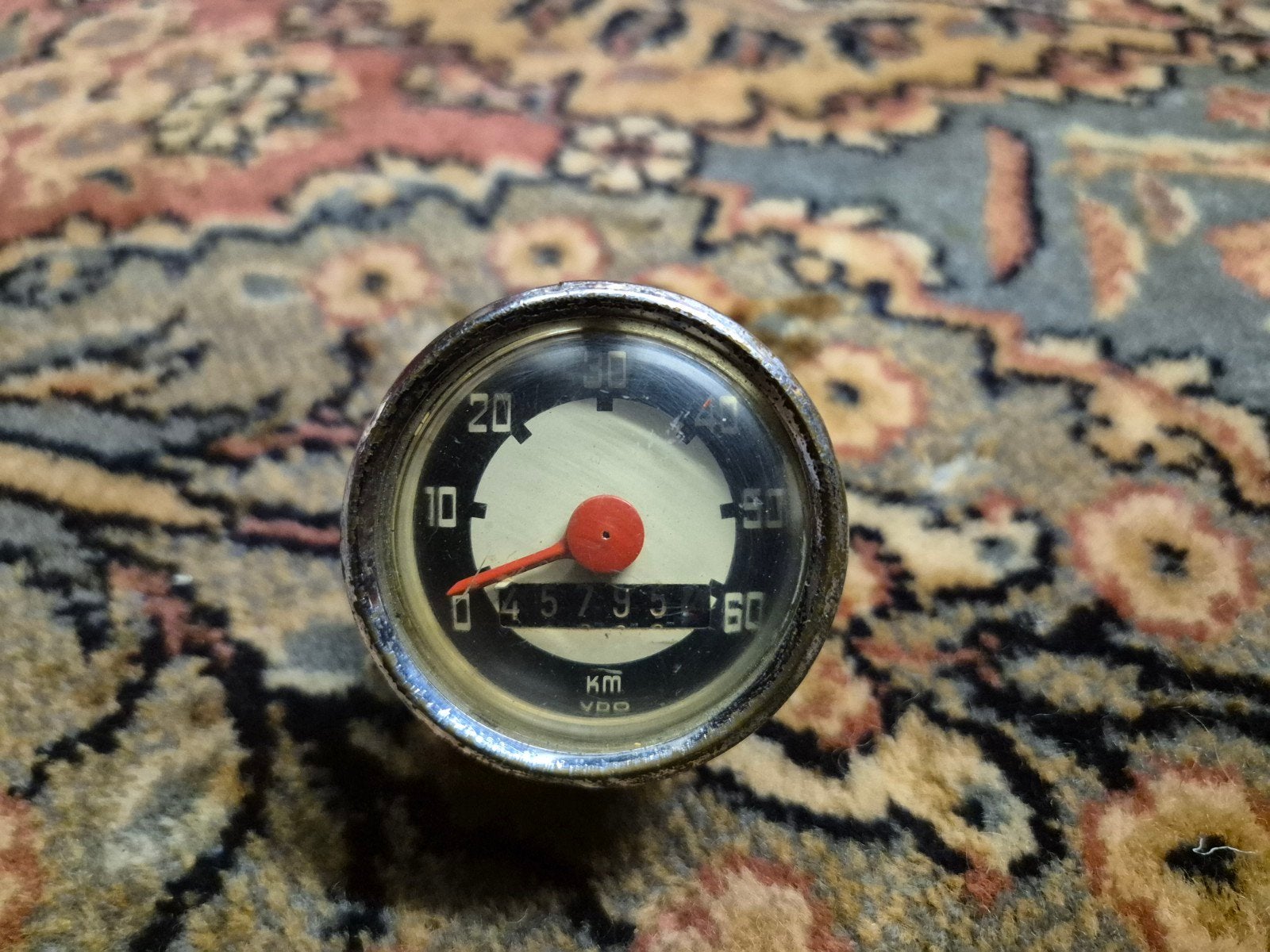 Aangeboden VDO teller Kreidler Eitank e.d 48mm inbouw, Fietsen en Brommers, Brommeronderdelen | Kreidler, Ophalen of Verzenden