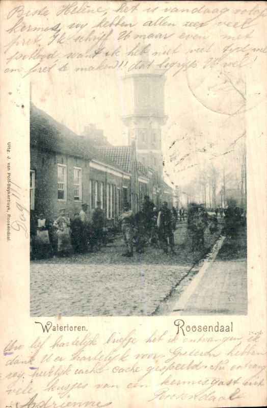 Roosendaal - Watertoren, Ophalen of Verzenden, Voor 1920, Gelopen, Noord-Brabant