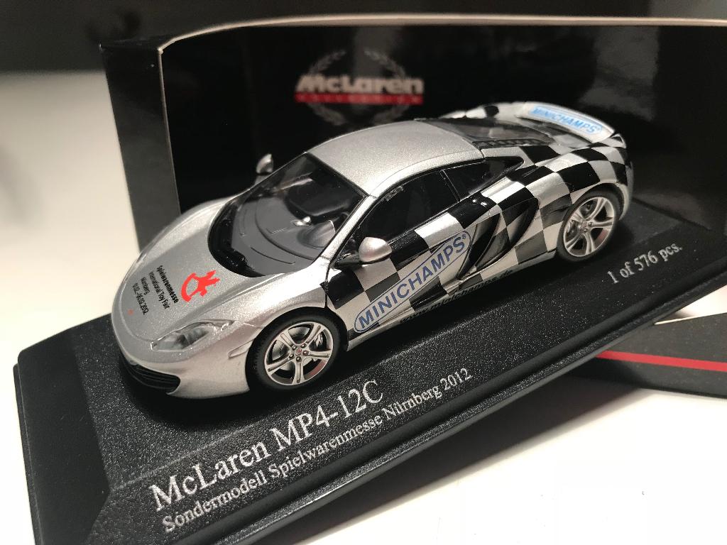 Minichamps 1:43 McLaren MP4-12C 'Nürnberg', Ophalen of Verzenden, Nieuw, Auto, MiniChamps