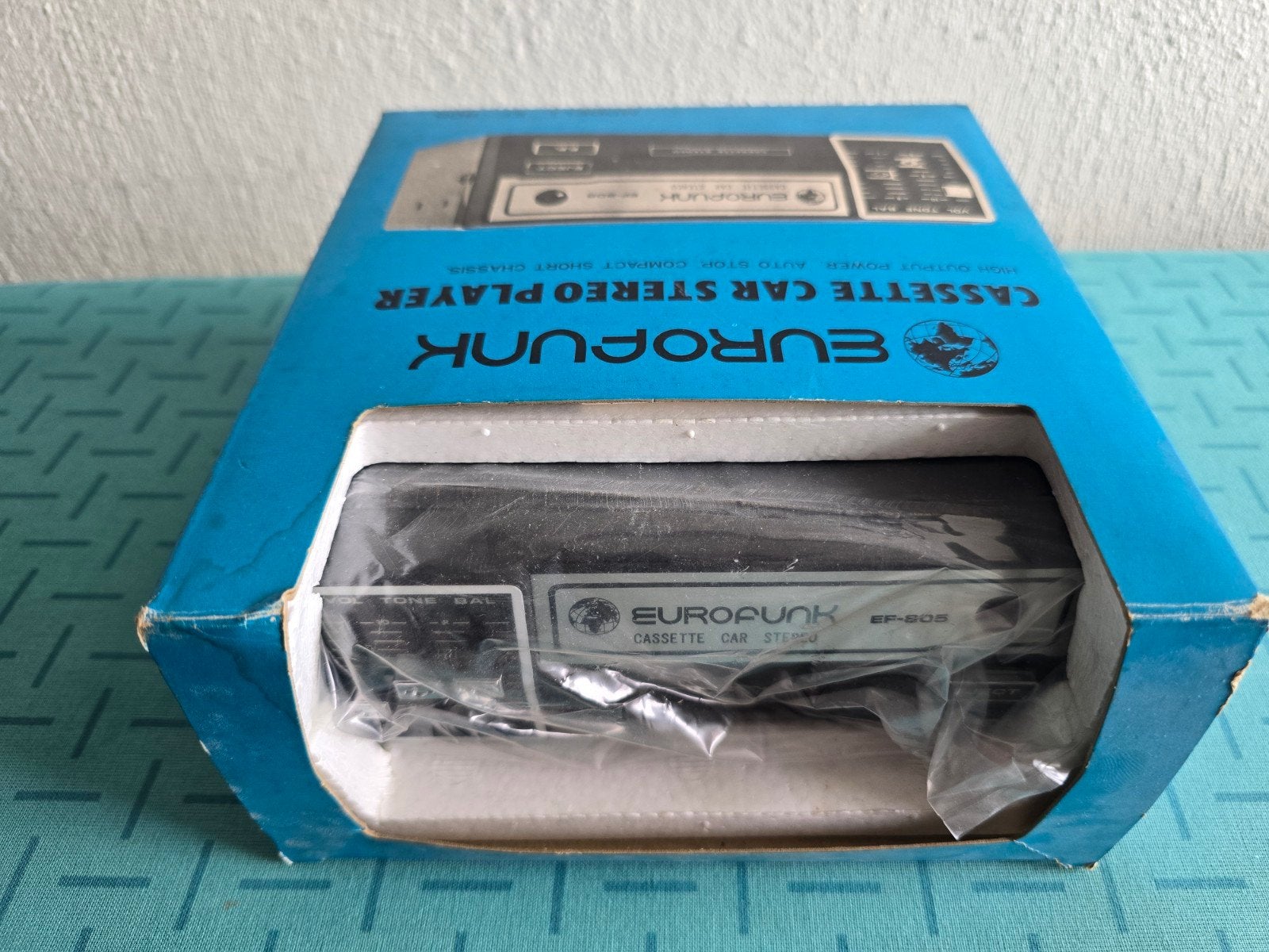 Retro Auto Casette Radio Eurofunk, Ophalen, Nieuw