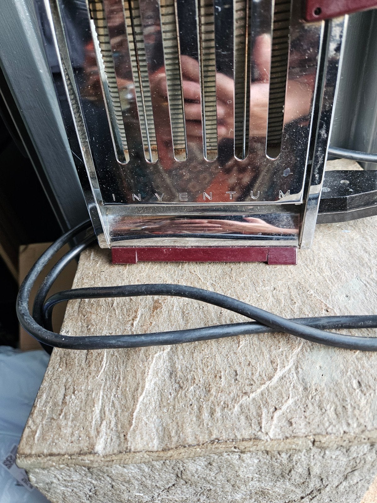 Vintage jaren 60 Inventum broodrooster - Chroom, Antiek en Kunst, Antiek | Keukenbenodigdheden, Ophalen of Verzenden